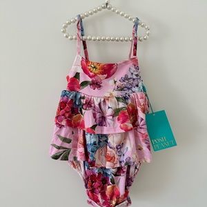 Posh peanut romper new 6-12 month